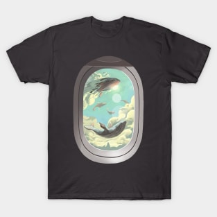 Flying whales T-Shirt